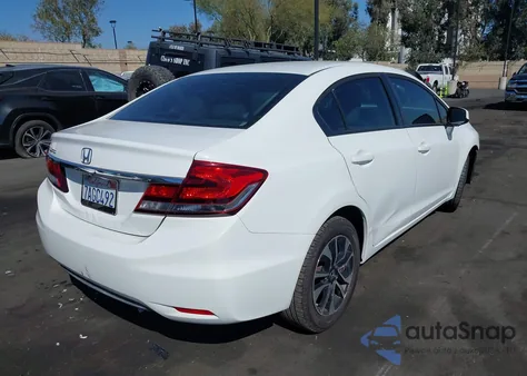 2013 Honda Civic Ex from USA, damaged, VIN 19XFB2F88DE233912